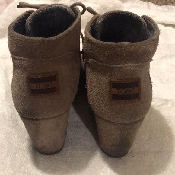 Toms suede ankle boots - Picture 3 of 4
